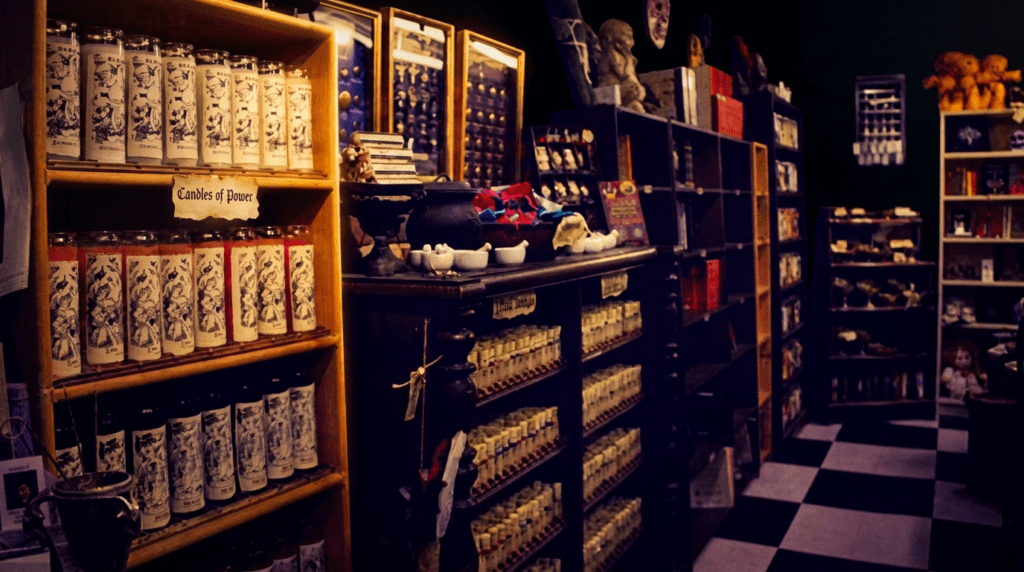 inside hex old world witchery salem massachusetts